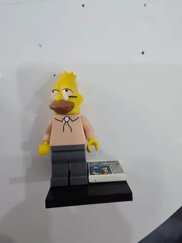 Lego os simpsons minifigures vovô 