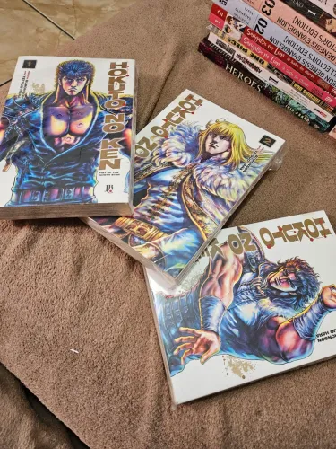 Mangá Hokuto No Ken - Vol. 1 2 e 3