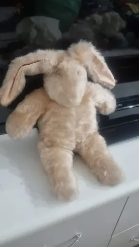 Antigo Coelho de Pelucia Giovanna Baby Edição Limitada Anos90