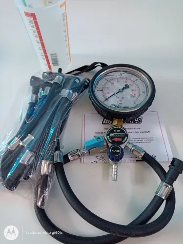 Teste de Pressão de bomba de combustível 