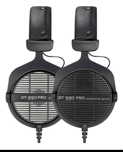 Fone Beyerdynamic Dt 990 Pro Black Edition Cor Preto
