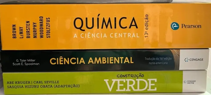 Livros | Coleção Científica - Química Central, Ciência Ambiental e Construção Verde