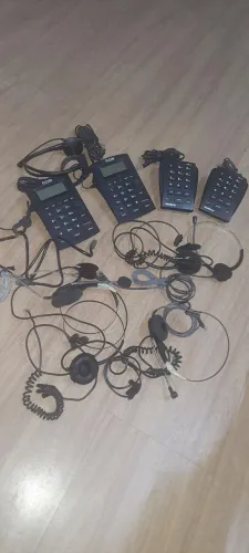 Kit Telefonia Completo - intelbras e elgin, Ramais e Headsets
