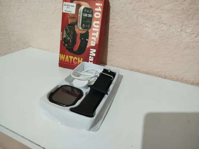 I10 Ultra Max Watch com Película de Vidro