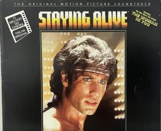 LP - Disco Vinil Trilha Staying Alive (trilha Sonora Filme)