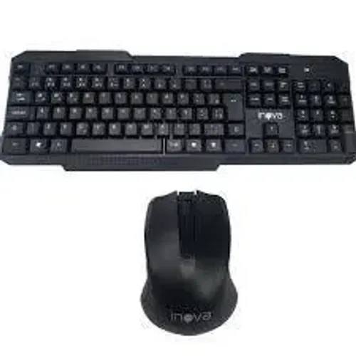 Kit Mouse e Teclado sem Fio