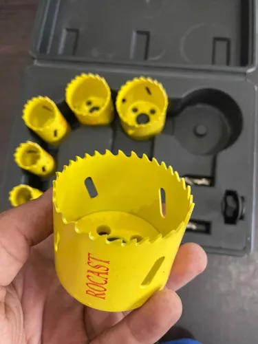 KIT SERRA COPO BIMETÁLICA COM DENTES VARIÁVEIS