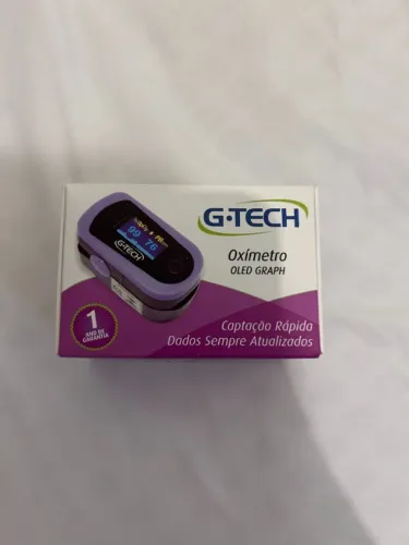 G-Tech Oxímetro De Pulso Portátil Modelo Oled Graph