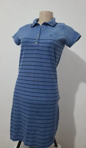 Vestido da Aleatory Azul marinho tamanho M, bonito, original, confortável.
