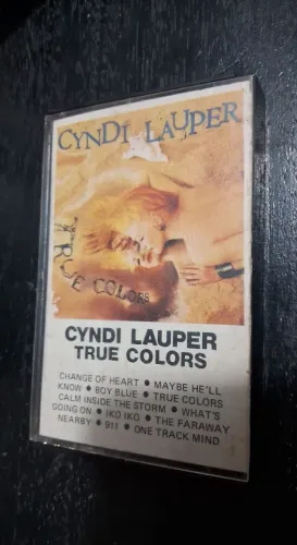 Fita cassete Cyndi Lauper - True Colors
