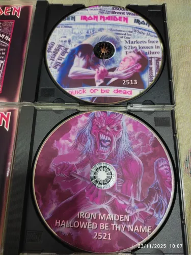 Iron Maiden - Cds Bootlegs ( Leia o anúncio )