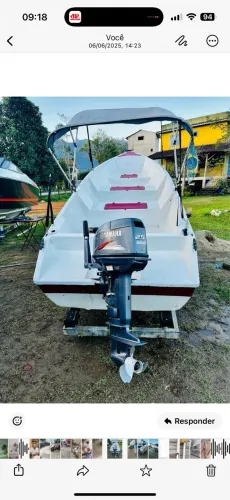 Bote corisco de 5,20 de fibra