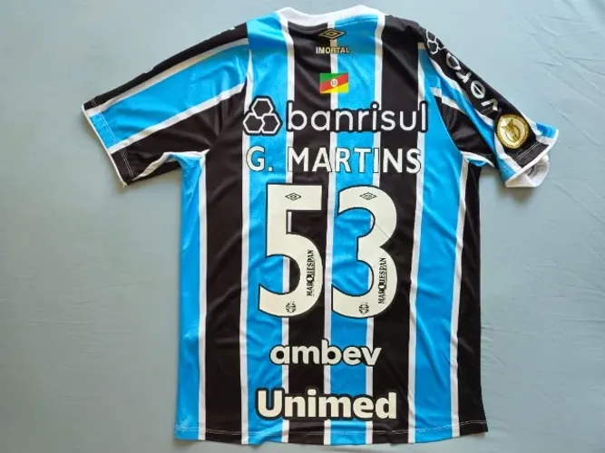 Rara camisa de jogo do Grêmio do Brasileirão 2024