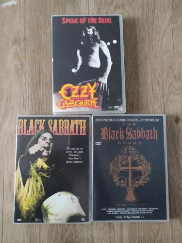 DVD Ozzy Osbourne e Black Sabbath