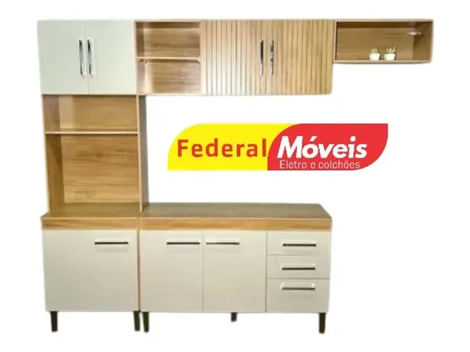Armário De Cozinha Isabele - Mega Oferta