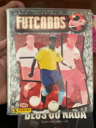 Álbum de figurinhas Futcards 1997 - Panini