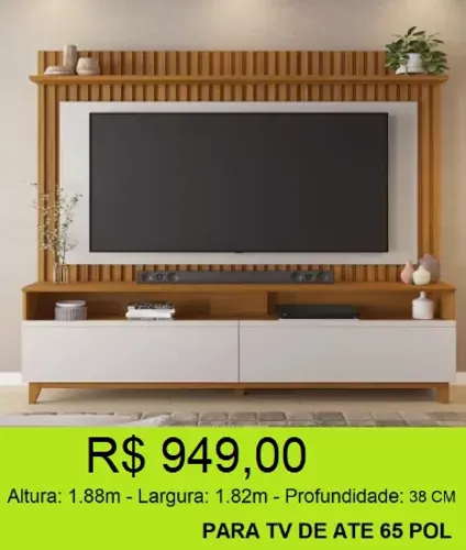 Home de sala para até 65 Polegadas  -  Aproveite essa chance adquira o seu