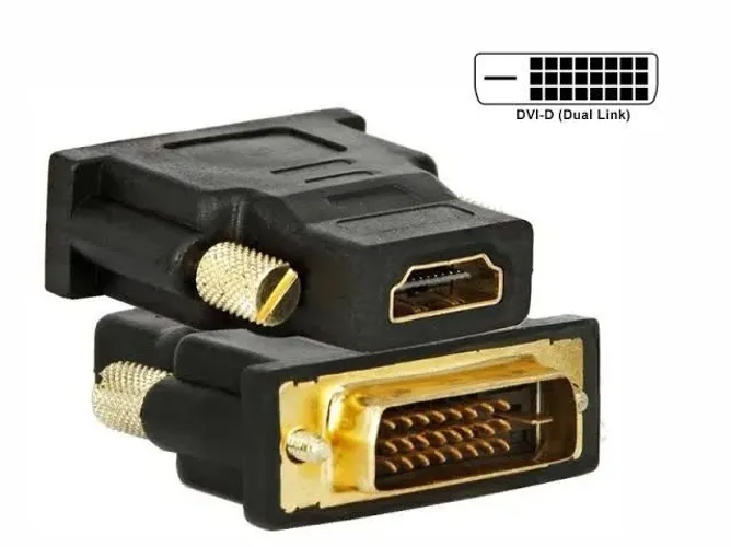 Adaptador HDMI para DVI-D 24+1 Macho
