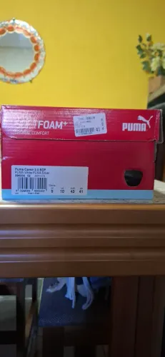 Tênis Puma Caven 2.0 BDP Branco/Prata - Novo