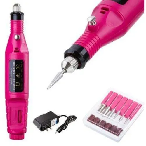 Lixadeira Lixa Motor De Unha Elétrica Profissional Bivolt
