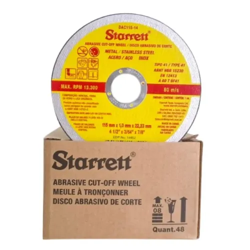 DISCO DE MAKITA ESMERILHADEIRA STARRTE 48UND 4 POLEGADAS FINO