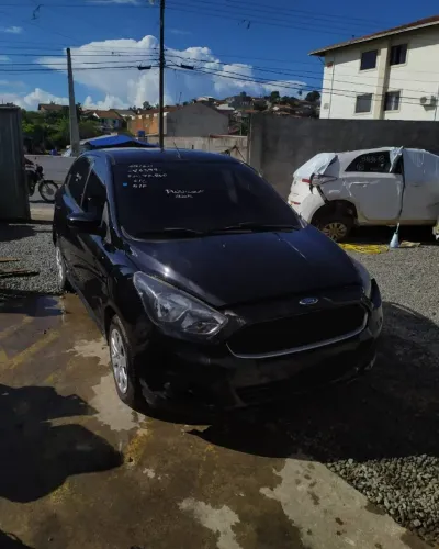 Ford Ka 1.0 2017 Airbag Parachoque Lanterna Farol Porta Cambio Motor Retrovisor Sucata
