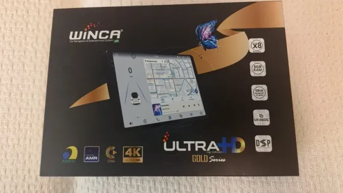 Central Multimídia Winca Ultra HD Gold Series (Univeral)