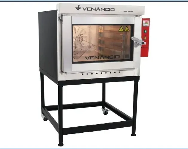FORNO A GAS 5 TELAS TURBO - VENANCIO - NOVO