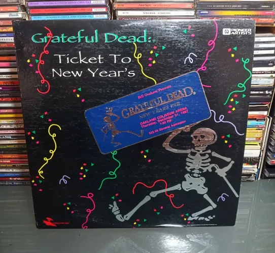 LD LaserDisc Grateful Dead - Ticket To New Year's