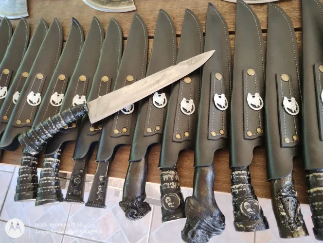 Faca promoção faças artesanais para cozinha