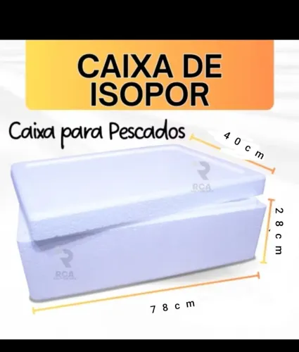 Caixas de isopor+70 Litros
