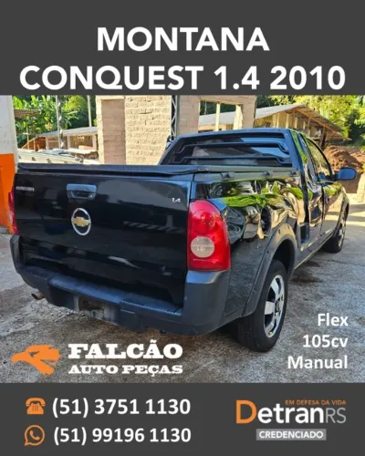 PEÇAS EM GERAL GM MONTANA CONQUEST 1.4 2010