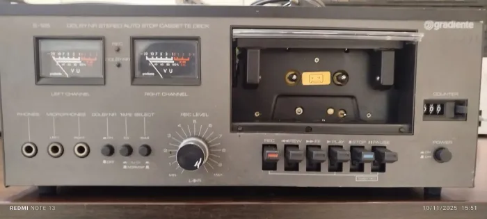 Tape deck gradiente 