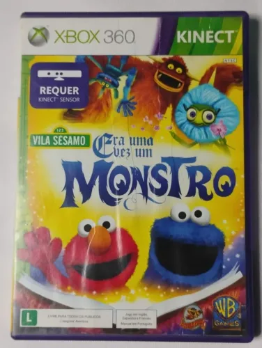 Vila Sésamo Era uma Vez um Monstro Xbox 360