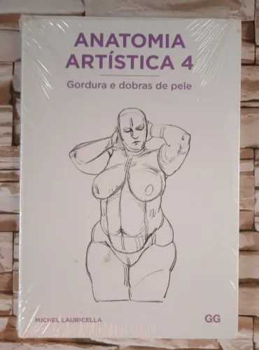 Livro Anatomia Artística 4, de Michel Lauricella. Editora GG.