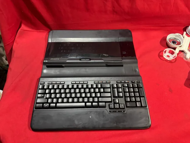 Suporte para notebook com teclado sem fio logitech