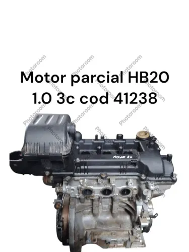 Motor Parcial Hb20 1.0 3c Sem Carter E Sobrecarter Cod 41238