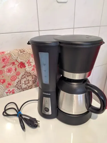 Cafeteira 20 xícaras Jarra Térmica Inox BellaArome Thermo Mondial 110V Funcionando (Bangu)
