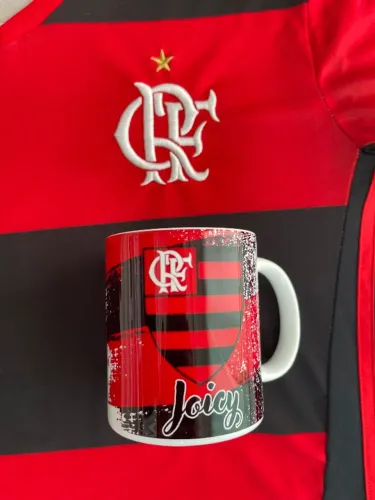 Caneca Personalizada Flamengo + Seu Nome