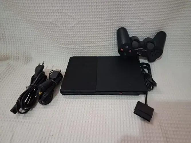 PLAYSTATION 2 SLIM PRETO SCPH 9000X MATRIX O P L