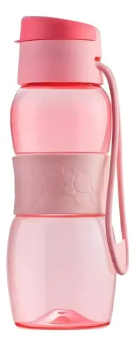Garrafa Esportiva Avon 500ml Com Cinta Salmão