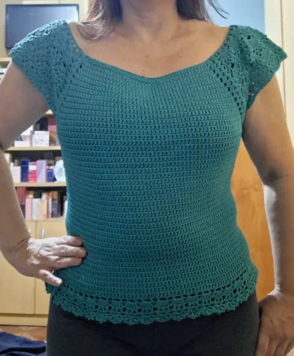 Blusa de Crochê 