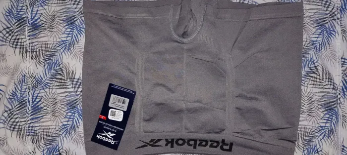 Cueca Boxer Reebok Cinza Tamanho G
