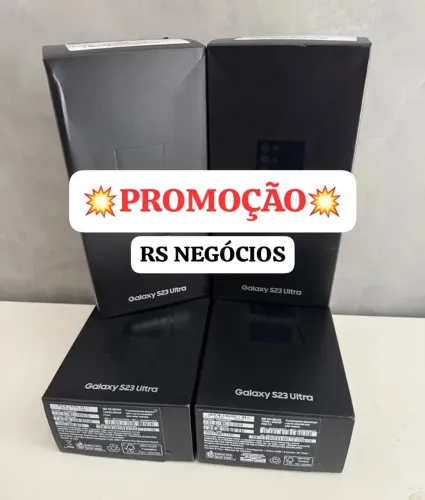 S23 Ultra 256gb, Lacrado + NF (Até 12x) {Promoção}