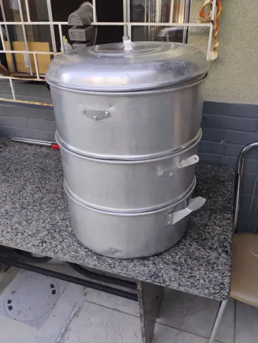 Vendo jogo de panela banho Maria 47 cm