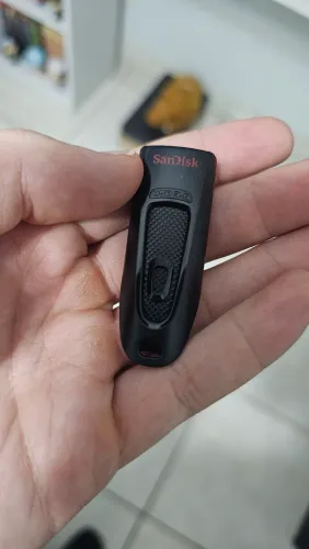 Pen Drive Ultra SanDisk 128gb 3.0 LACRADO ORIGINAL COM NOTA FISCAL