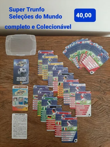 Super Trunfo Seleções do Mundo 