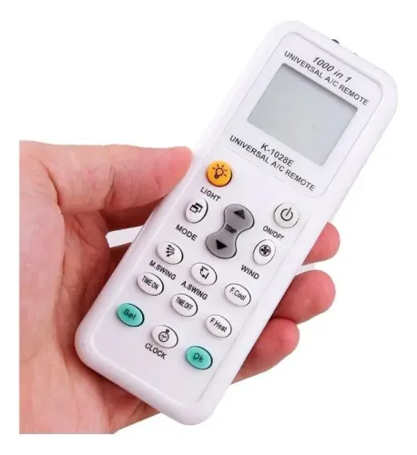 controle remoto ar condicionado universal para todas marcas le-7429