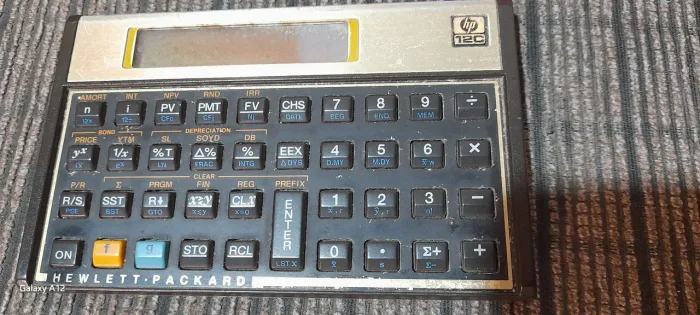 Calculadora financeira hp12c