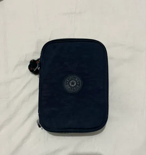 Estojo Kipling 100 pens Azul marinho - ORIGINAL 